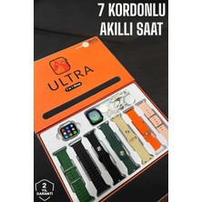 K-yonlineticaret Akıllı Saat 7 Kordonlu Metalplastik ve Hasır Kordon Seçeneği - KY002K-6PQNE0
