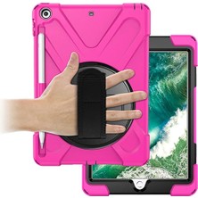 Ipad 9.72017 Ipad 9.7 2018 Kalem Yerli Standlı Zırh Kılıf/shockproof CASE-(577 - MS002J-6P2YJ