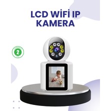 K-yonlineticaret Wifi Iç Mekan Kamera 2k Gece Görüşlü Çift Yönlü Görüntü Konuşma Destekl - KY002K-6PY0R