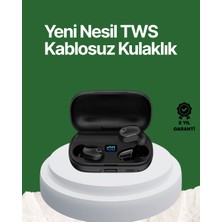 K-yonlineticaret Telefon Şarj Destekli 1800 Mah A10S Tws Kablosuz Kulak Içi Kulaklık - KY002K-6PPBT2