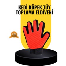K-yonlineticaret Kedi ve Köpekler Için Tüy Toplama Eldiveni – Yumuşak Silikonlu Masaj Eldiveni - KY002K-6PTGZ