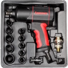 PremiumPort Havalı Somun Sökme ve Sıkma Seti 1/2" 1200 Nm, Güçlü ve Dayanıklı