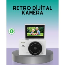 K-yonlineticaret Wifi Bağlantılı 5k Ultra Hd Dijital Kamera 75MP Otofokus - KY002K-6PS6F6