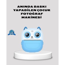 K-yonlineticaret Çocuklar Için Dijital Kamera Termal Yazıcı 48MP Çift Kamera 1300MAH Batarya - KY002K-6PS0R2
