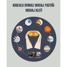 K-yonlineticaret 6 Başlıklı Isıtmalı Masaj Cihazı – Tüm Vücut Için Derin Kas Masajı - KY002K-6PRW06