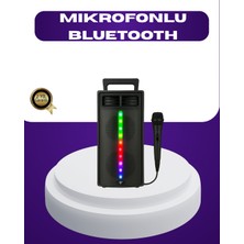 K-yonlineticaret Bluetooth Işıklı Hoparlör – 2X5W Güç | USB + Tf Kart + Fm Radyo | Siyah Renk - KY002K-6PQ2D