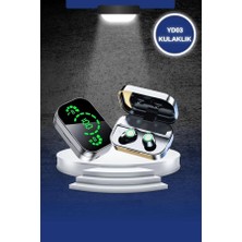 K-yonlineticaret Dokunmatik Akıllı Saat Yeni Nesil Kulaklık Kampanyası Bluetooth Bağlantılı An - KY002K-6PM35