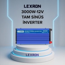 Lexron 3000W-12V Tam Sinüs Inverter