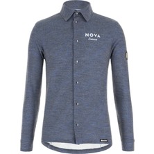 Santini Vıa Nova Eroica Gravel Büyük Beden Yün Gömlek ER494WLGRAVLVIA