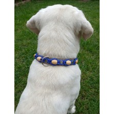 Balkonda Köpek Boyun Tasması Ayarlanabilir Orta ve Büyük Irk Floş Ip & Deri & Kolon Kordon