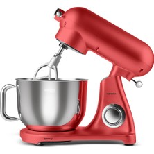 Allians Powercast Chef Döküm Stand Mikser 1800W Kırmızı Mutfak Şefi