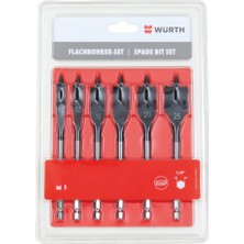 PremiumPort Çok Amaçlı Ahşap Oyma Matkap Ucu Seti 6 Parça, Keskin ve Dayanıklı