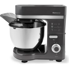 Allians Güçlü 1500W Stand Mikser, 5l Kapasiteli Mutfak Şefi Antrasit