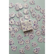 Kolbi Craft 50 Adet Kawaii Civciv Sticker Seti Bullet Journal Scrapbook Laptop Ajanda Planlayıcı Mini Sevimli