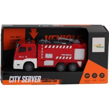 Nilly Toys D-002 Pilli Işıklı Itfaiye Aracı