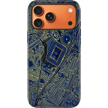 Senada iPhone 17 Pro Velvet Kılıf Lansman Içi Kadife Temalı Desenli Silikon Kadıköy Stadyum