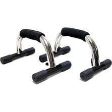 Nk Spor Metal Şınav Barı - Spor - Egzersiz - Jimnastik - Kondisyon - Push Bar - Chest - Göğüs Barı