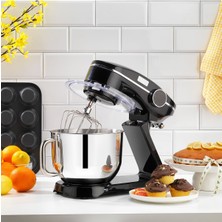 Allians 6l Dijital Döküm Stand Mikser, Siyah, Güçlü ve Kullanışlı