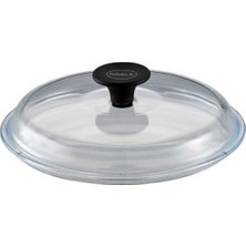 Allians 24 cm Cam Kapaklı Borosilikat Tencere, Dayanıklı ve Şık Tasarım