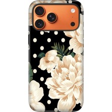 Senada iPhone 17 Pro Velvet Kılıf Lansman Içi Kadife Temalı Desenli Silikon Best Garden