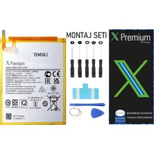 x Premium Galaxy Tab A9 SM-X210 Batarya Xpremium Pil Süper Yüksek Kalite