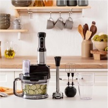 Allians 2000W Çok Fonksiyonlu Mutfak Robotu Siyah, Pratik ve Güçlü Işlemler