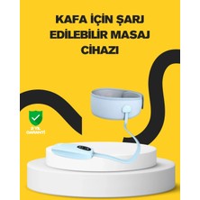 Argesco Mühendislik Baş ve Şakak Masaj Aleti Isı Destekli Derin Rahatlama