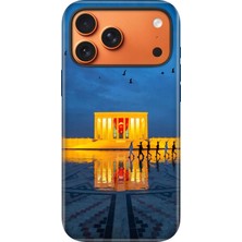 Senada iPhone 17 Pro Max Uyumlu Kılıf Lansman Içi Kadife Temalı Desenli Silikon Atam Anıtkabir