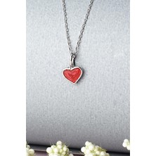 By Barun Kalp Mineli Gümüş Kolye 925 Ayar  Gümüş Zincir