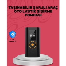Genel Tedarik Çok Amaçlı Dijital Lastik Pompası Araç Bisiklet Top Uyumlu - EMTHBA2205-1938