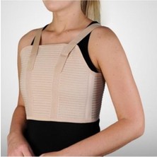 Özbience Konforlu Bej Göğüs Destekli Korse, Şık ve Rahat Tasarım