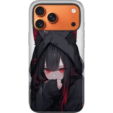 Senada iPhone 17 Pro Max Uyumlu Kılıf Lansman Içi Kadife Temalı Desenli Silikon Anime