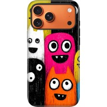 Senada iPhone 17 Pro Velvet Kılıf Lansman Içi Kadife Temalı Desenli Silikon Wallpaper