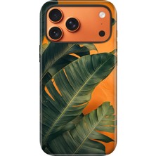 Senada iPhone 17 Pro Max Uyumlu Kılıf Lansman Içi Kadife Temalı Desenli Silikon Green Vamp