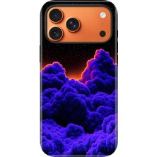 Senada iPhone 17 Pro Max Uyumlu Kılıf Lansman Içi Kadife Temalı Desenli Silikon Gökyüzü