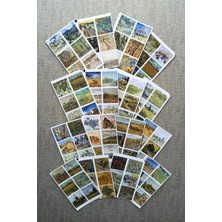 Kolbi Craft 16 Parça Van Gogh Sticker Seti 96 Adet Kare Laptop Sticker