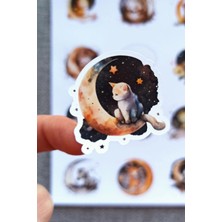 Kolbi Craft 12 Adet Uykucu Hayvanlar Sticker Seti Sevimli Hayvanlar Sticker Çocuk Sticker