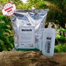 Detech - Doğal Diatom toprağı Tahta kurusu, Bit ve Parazit Tozu 1 kg + Püskürtücü / (Zehirsizdir)