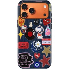 Senada iPhone 17 Pro Max Uyumlu Kılıf Lansman Içi Kadife Temalı Desenli Silikon Young