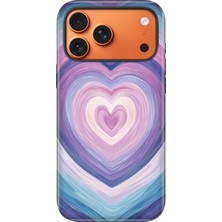 Senada iPhone 17 Pro Max Uyumlu Kılıf Lansman Içi Kadife Temalı Desenli Silikon Purplelove