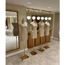 Md Vitrin Dekorasyon 40 Beden Süet Kumaş Dikine Iğne Batabilen Balık Model Terzi Prova Mankeni