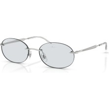 Ray-Ban RB 3767 003MF 54 Unisex Oval Photochromic Gümüş Metal Güneş Gözlüğü
