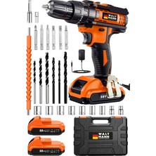 PremiumPort 58V Hybrid Lityum-Iyon Vidalama Matkap Seti, Güçlü ve Çok Yönlü Kullanım