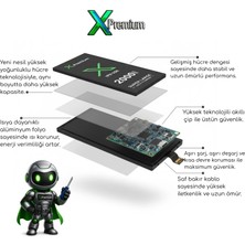 x Premium Redmi 10 / 10 Prime Batarya Xpremium Pil Süper Yüksek Kalite BN63 5000 Mah