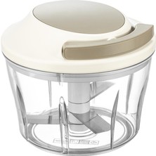 Mutfak Köşesi Roni Ipli El Rondosu – Basmalı Mekanizma,paslanmaz Üçlü Bıçaklı, 700ML Hazneli Doğrayıcı Rondo