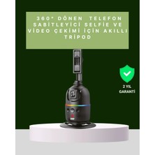 Argesco Mühendislik Yüz Takipli 360° Akıllı Gimbal Telefon ve Aksiyon Kamera Uyumlu