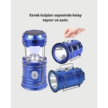 MK Beykoz USB Şarjlı Çok Fonksiyonlu Kamp Feneri – Taşınabilir ve Dayanıklı