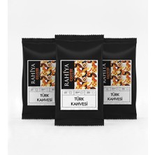 Rahiya Coffee Türk Kahvesi 100 gr 3'lü Paket Orta Kavrulmuş