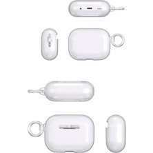 MK Beykoz Movenchy Airpods Pro 2 (2.nesil) Shell Kılıf - Siyah