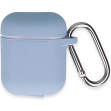 MK Beykoz Newface Airpods 2 (2.nesil) Hang Kılıf - Mavi